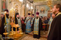 Всенощное бдение в канун дня празднования Введения во храм Пресвятой Богородицы