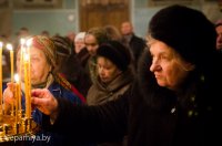 Вечернее богослужение в Свято-Петро-Павловском кафедральном соборе г.Гомеля