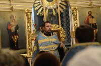 Вечернее богослужение в Свято-Петро-Павловском кафедральном соборе г.Гомеля