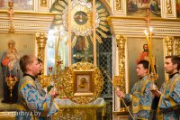 Вечернее богослужение в Свято-Петро-Павловском кафедральном соборе г.Гомеля