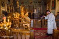 Божественная литургия в Свято-Петро-Павловском кафедральном соборе г.Гомеля