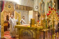 Божественная литургия в Свято-Петро-Павловском кафедральном соборе г.Гомеля