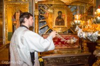 Божественная литургия в Свято-Петро-Павловском кафедральном соборе г.Гомеля