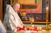 Божественная литургия в Свято-Петро-Павловском кафедральном соборе г.Гомеля