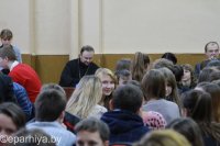 В Жлобине прошел православный турнир "Рождественская звезда" по игре " Что? Где? Когда?"