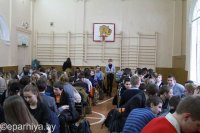 В Жлобине прошел православный турнир "Рождественская звезда" по игре " Что? Где? Когда?"