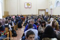 В Жлобине прошел православный турнир "Рождественская звезда" по игре " Что? Где? Когда?"