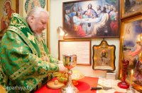 Божественная литургия в день памяти прп.Саввы Освященного