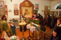 Божественная литургия в день памяти прп.Саввы Освященного