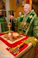 Божественная литургия в день памяти прп.Саввы Освященного