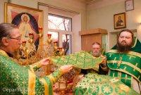 Божественная литургия в день памяти прп.Саввы Освященного