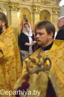 В Свято-Никольском мужском монастыре города Гомеля состоялось праздничное архиерейское богослужение, посвященное 20-летию обители