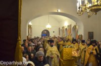 В Свято-Никольском мужском монастыре города Гомеля состоялось праздничное архиерейское богослужение, посвященное 20-летию обители