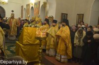 В Свято-Никольском мужском монастыре города Гомеля состоялось праздничное архиерейское богослужение, посвященное 20-летию обители