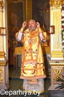 В Свято-Никольском мужском монастыре города Гомеля состоялось праздничное архиерейское богослужение, посвященное 20-летию обители