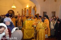 В Свято-Никольском мужском монастыре города Гомеля состоялось праздничное архиерейское богослужение, посвященное 20-летию обители