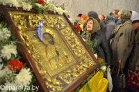 В Свято-Никольском мужском монастыре города Гомеля состоялось праздничное архиерейское богослужение, посвященное 20-летию обители