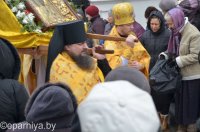 В Свято-Никольском мужском монастыре города Гомеля состоялось праздничное архиерейское богослужение, посвященное 20-летию обители