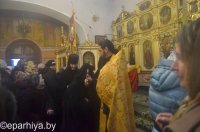 В Свято-Никольском мужском монастыре города Гомеля состоялось праздничное архиерейское богослужение, посвященное 20-летию обители