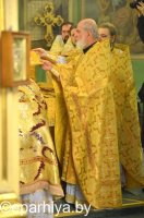 В Свято-Никольском мужском монастыре города Гомеля состоялось праздничное архиерейское богослужение, посвященное 20-летию обители