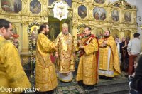 В Свято-Никольском мужском монастыре города Гомеля состоялось праздничное архиерейское богослужение, посвященное 20-летию обители