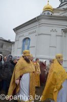 В Свято-Никольском мужском монастыре города Гомеля состоялось праздничное архиерейское богослужение, посвященное 20-летию обители