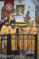 В Свято-Никольском мужском монастыре города Гомеля состоялось праздничное архиерейское богослужение, посвященное 20-летию обители