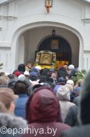 В Свято-Никольском мужском монастыре города Гомеля состоялось праздничное архиерейское богослужение, посвященное 20-летию обители