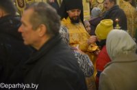 В Свято-Никольском мужском монастыре города Гомеля состоялось праздничное архиерейское богослужение, посвященное 20-летию обители