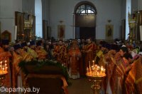 Соборное богослужение священнослужителей Речицкого благочиния