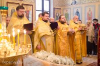 Божественная литургия в день почитания Святителя Амвросия Медиоланского