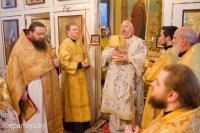 Божественная литургия в день почитания Святителя Амвросия Медиоланского