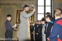 В храм за пастырским напутствием и благословением