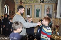 В храм за пастырским напутствием и благословением