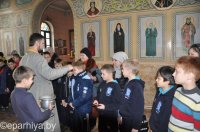 В храм за пастырским напутствием и благословением