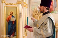 Божественная литургия в день почитания иконы Божией Матери «Нечаяная Радость»