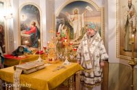 Божественная литургия в день почитания иконы Божией Матери «Нечаяная Радость»