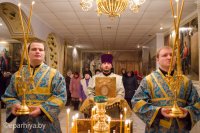 Божественная литургия в день почитания иконы Божией Матери «Нечаяная Радость»
