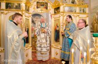 Божественная литургия в день почитания иконы Божией Матери «Нечаяная Радость»