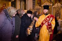 Божественная Литургия в Свято-Покровском храме села Корма Добрушского района