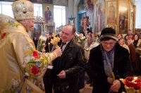 Божественная Литургия в Свято-Покровском храме села Корма Добрушского района