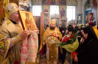 Божественная Литургия в Свято-Покровском храме села Корма Добрушского района