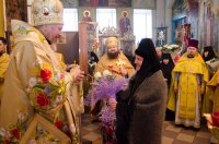 Божественная Литургия в Свято-Покровском храме села Корма Добрушского района