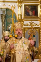 Божественная Литургия в Свято-Покровском храме села Корма Добрушского района