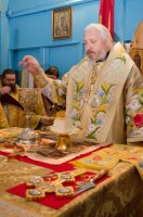 Божественная Литургия в Свято-Покровском храме села Корма Добрушского района