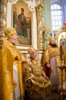 Божественная Литургия в Свято-Покровском храме села Корма Добрушского района