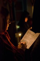 Божественная Литургия в Свято-Покровском храме села Корма Добрушского района