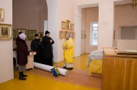 Рабочий визит в храм Святителя Николая Чудотворца деревни Столбун Ветковского района