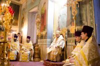 Божественная Литургия в кафедральном соборе Божественная Литургия в кафедральном соборе