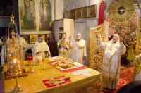 Божественная Литургия в кафедральном соборе Божественная Литургия в кафедральном соборе